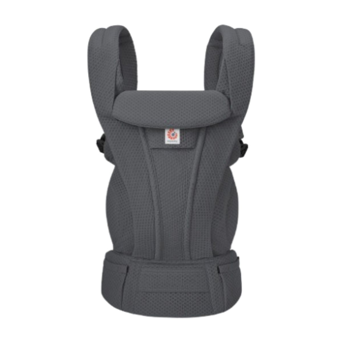 Ergobaby Omni Deluxe Newborn Baby Carrier 0-48M - Graphite Grey - Ergonomic Comfort for Baby & Parent