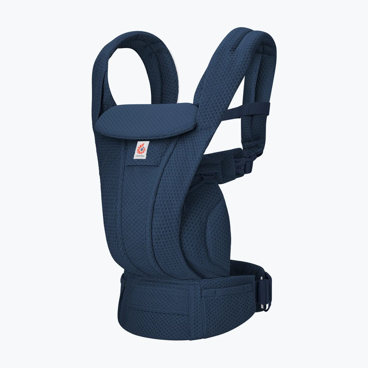 Ergobaby Omni Deluxe Newborn Baby Carrier 0-48M - Midnight Blue - Secure & Comfortable Everyday Wear