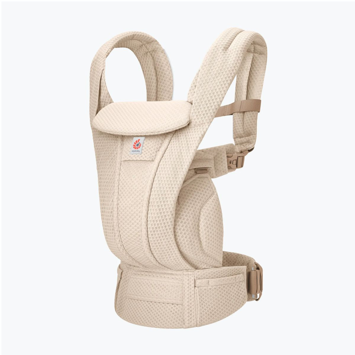 Ergobaby Omni Deluxe Newborn Baby Carrier 0-48M - Natural Beige - Secure & Comfortable Everyday Wear