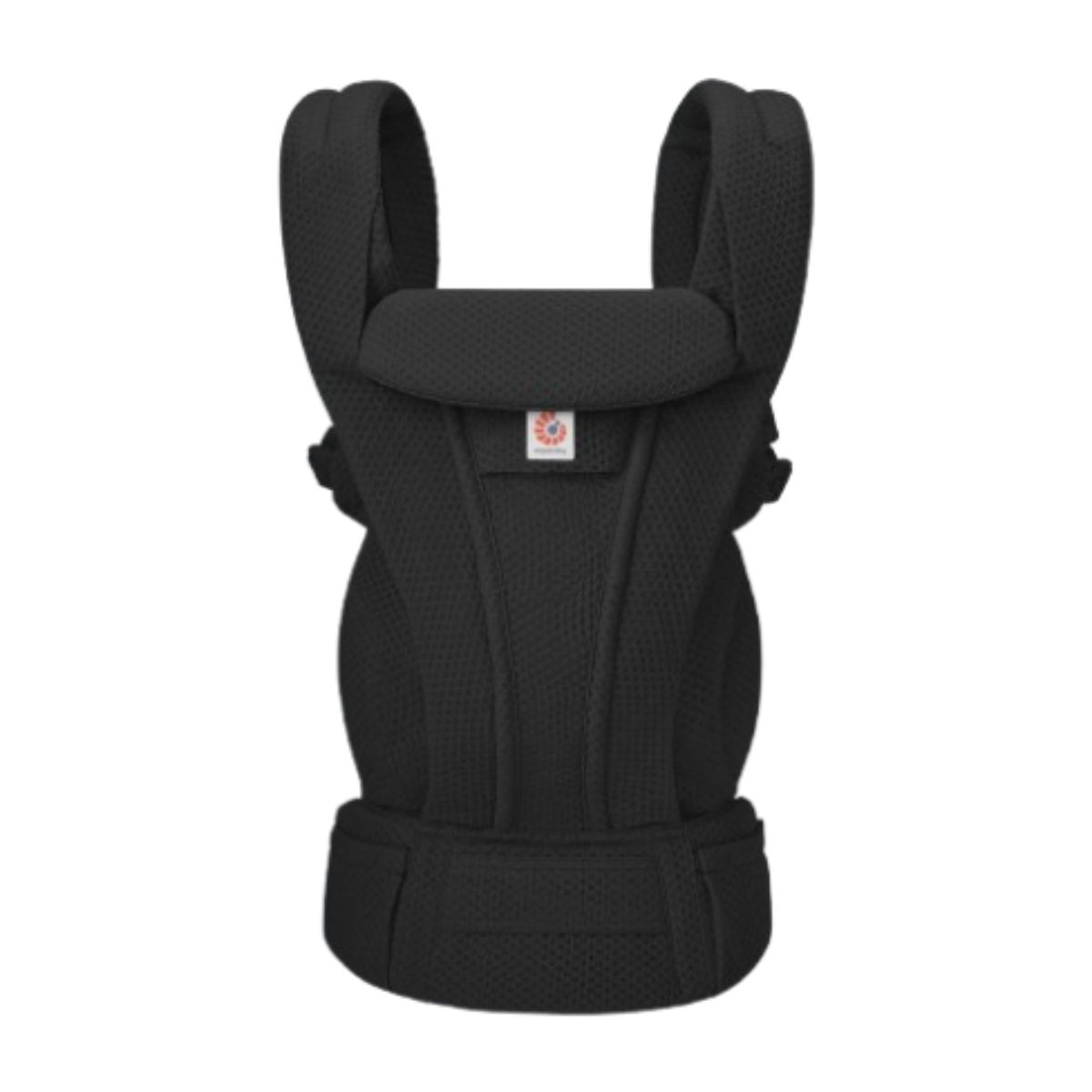 Ergobaby Omni Deluxe Newborn Baby Carrier 0-48M - Onyx Black - Ergonomic Comfort for Baby & Parent