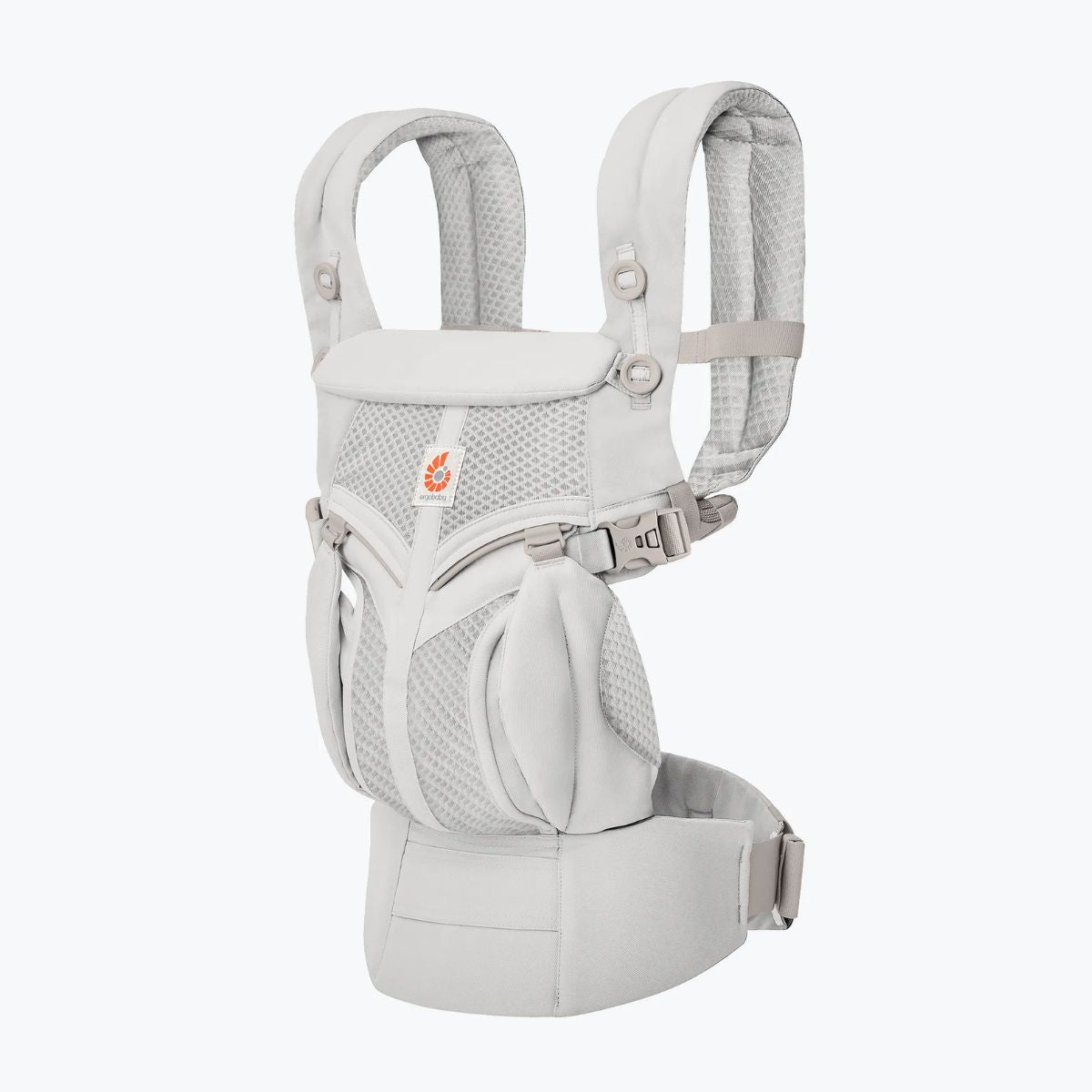 Ergobaby Omni Classic Newborn Baby Carrier 0-48M - Pearl Grey - Secure & Comfortable Everyday Wear