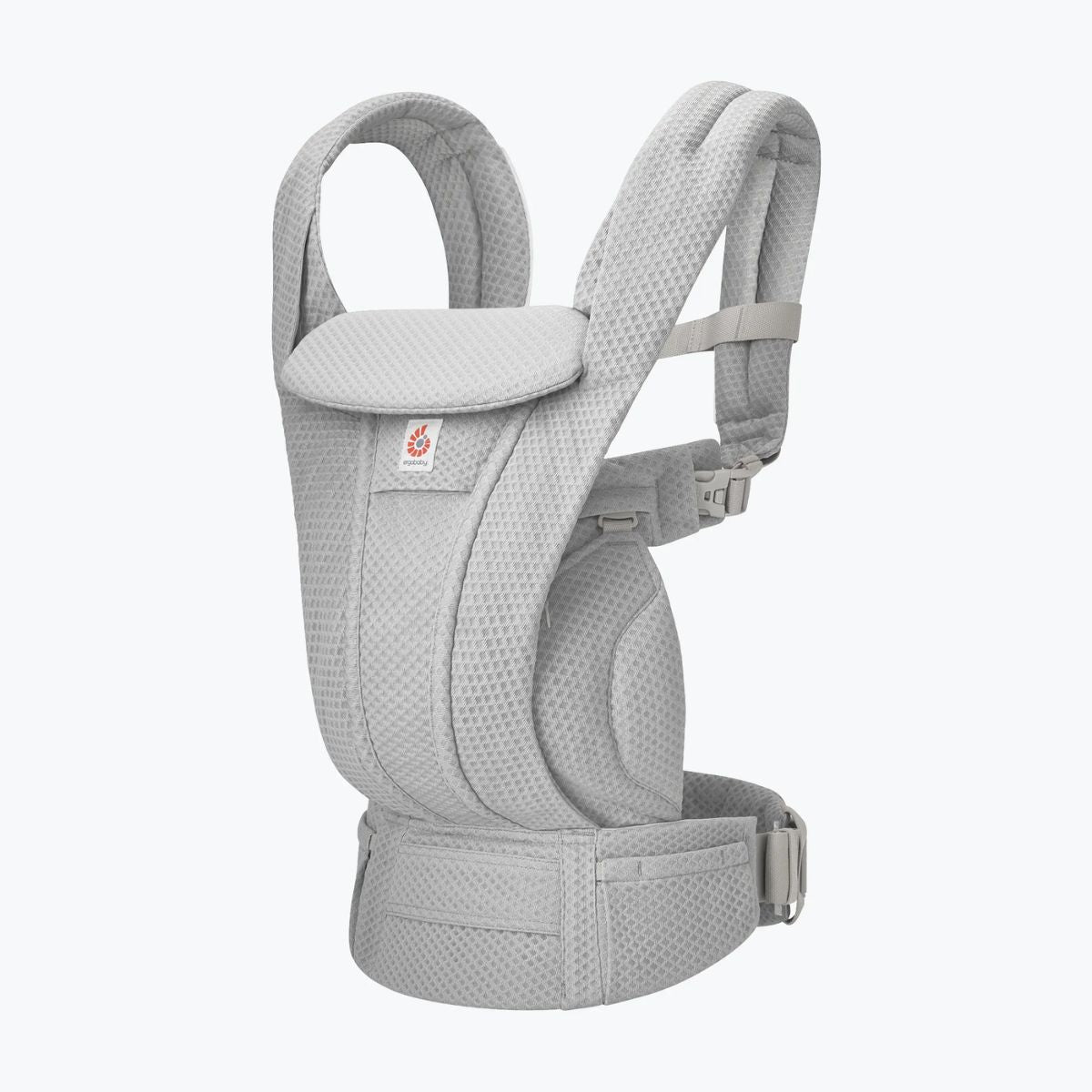 Ergobaby Omni Deluxe Newborn Baby Carrier 0-48M - Pearl Grey - Secure & Comfortable Everyday Wear